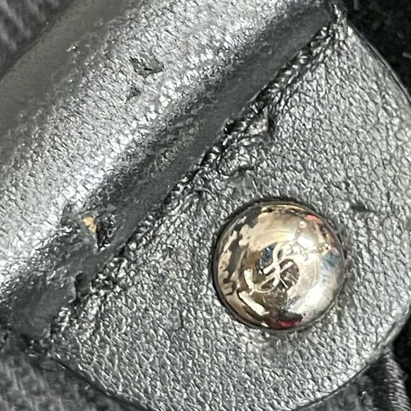 Saint Laurent YSL Kahala Black Canvas Tote - Picture 8 of 9